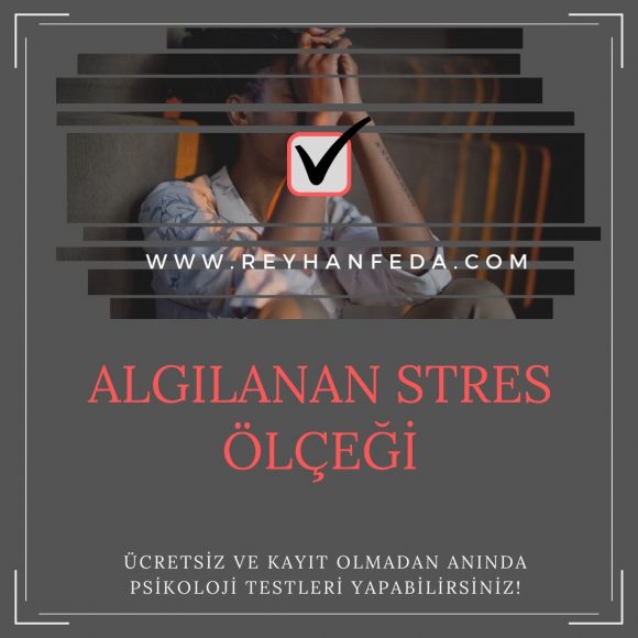 Stres Testi, bireyin algıladığı stres düzeyini ölçer.