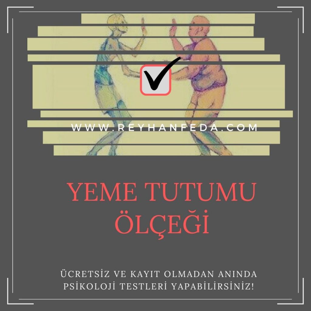 yeme bozuklukları testi