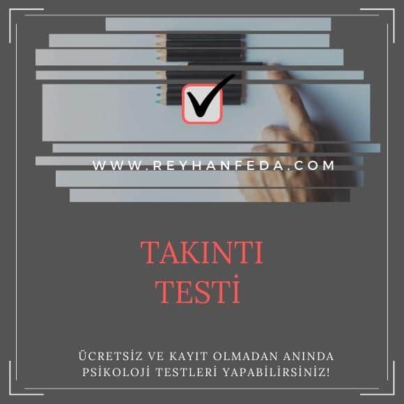 takıntı testi