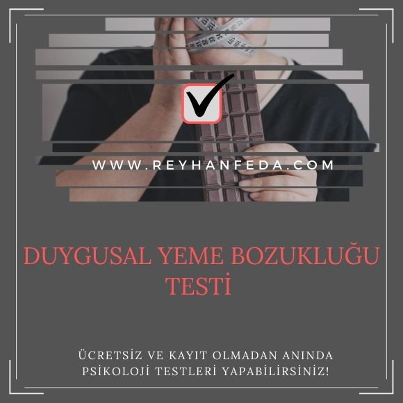 duygusal yeme bozukluğu testi